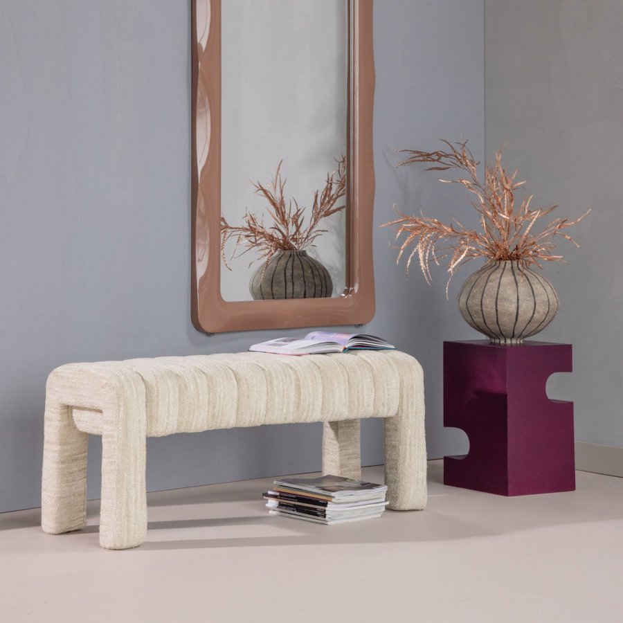 WOOOD Frex kl�dd b�nk Boucle Natural [Fsc]