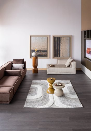 WOOOD Bova sidebord metall brun