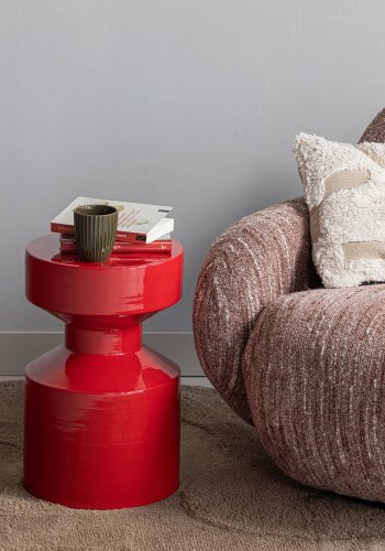 WOOOD Ferry sidebord metall r�d