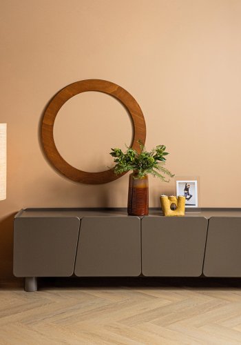 WOOOD Root TV-sk�p 200 cm furu tryffelbrun [Fsc]