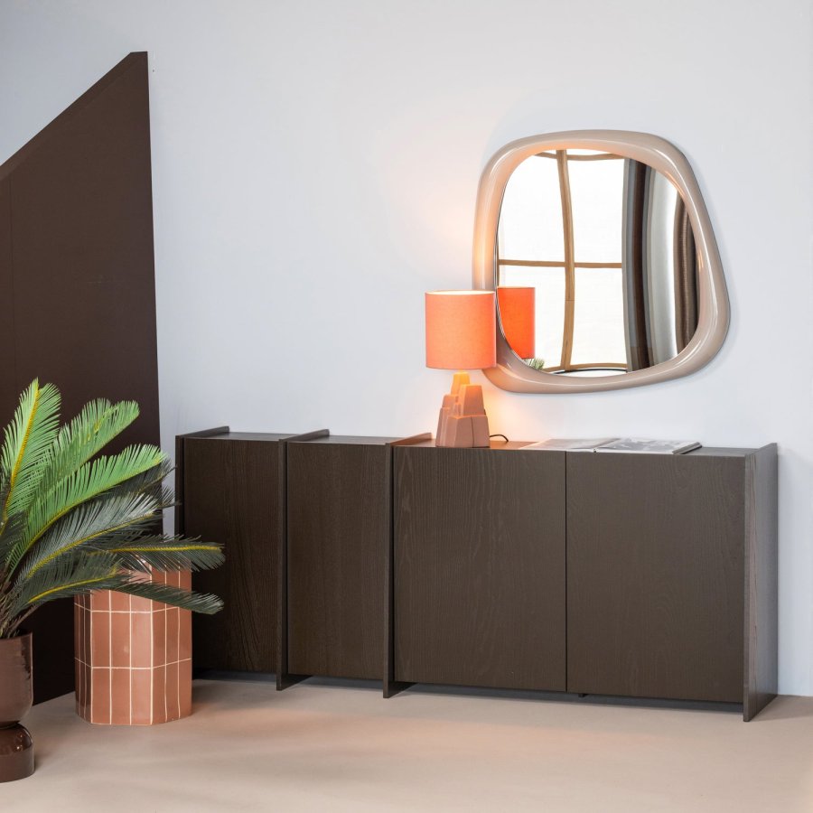 WOOOD Brock skjenk 200 cm askefiner mellombrun [Fsc]