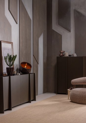 WOOOD Brock sk�p med 2 d�rrar, askfaner, mellanbrun [Fsc]