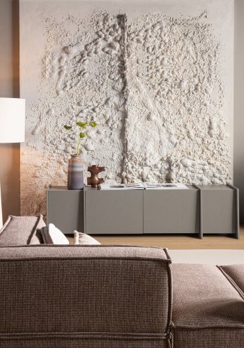 WOOOD Brock TV-sk�p 200 cm askfaner varmgr� [Fsc]