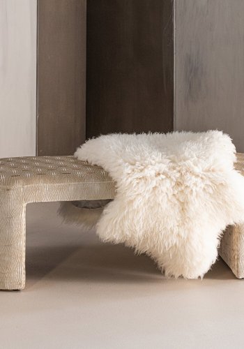 WOOOD Jacob kl�dd b�nk randig design naturf�rgad [Fsc]