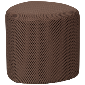 WOOOD PUUK POUF NETT ESPRESSO 38x40x40CM