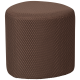 WOOOD PUUK POUF NETT ESPRESSO 38x40x40CM