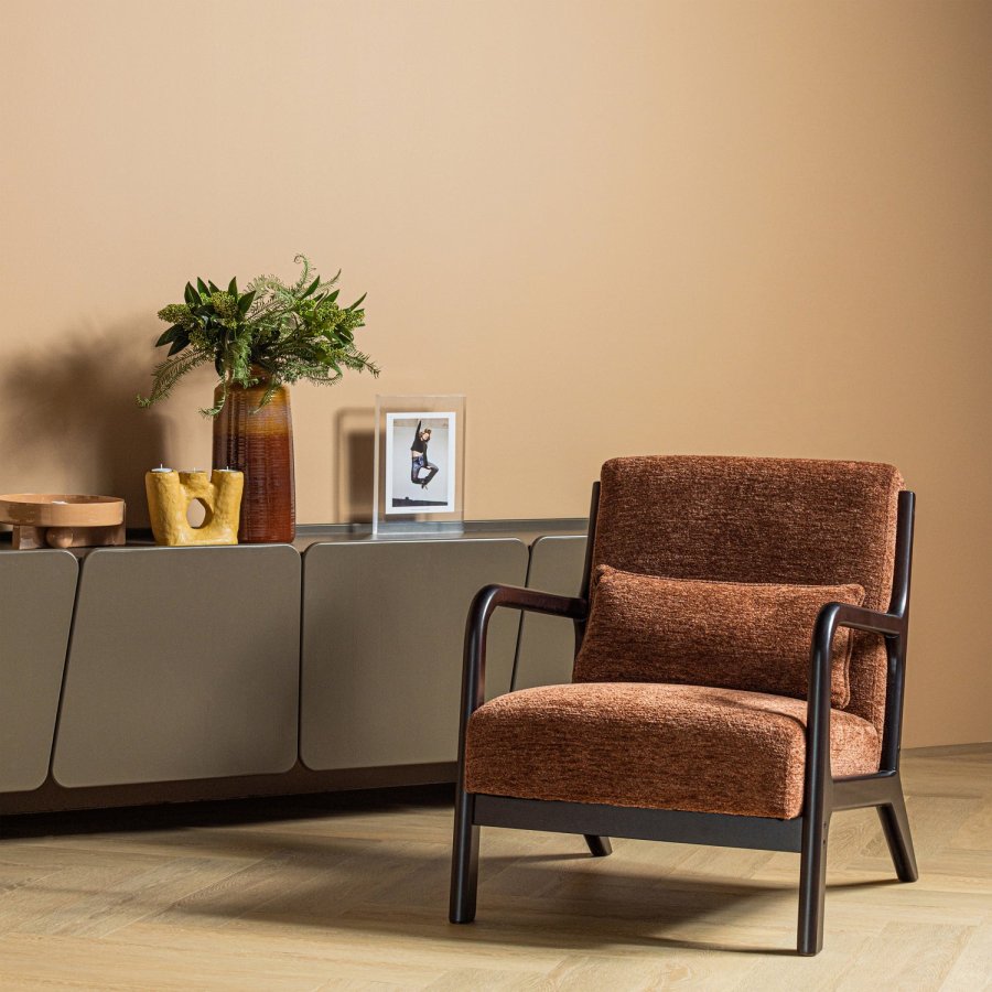 WOOOD Mark lenestol Chenille brun