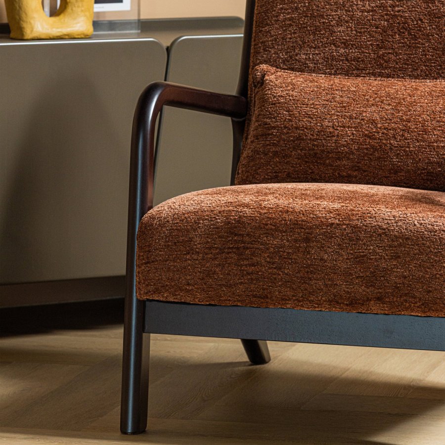 WOOOD Mark lenestol Chenille brun