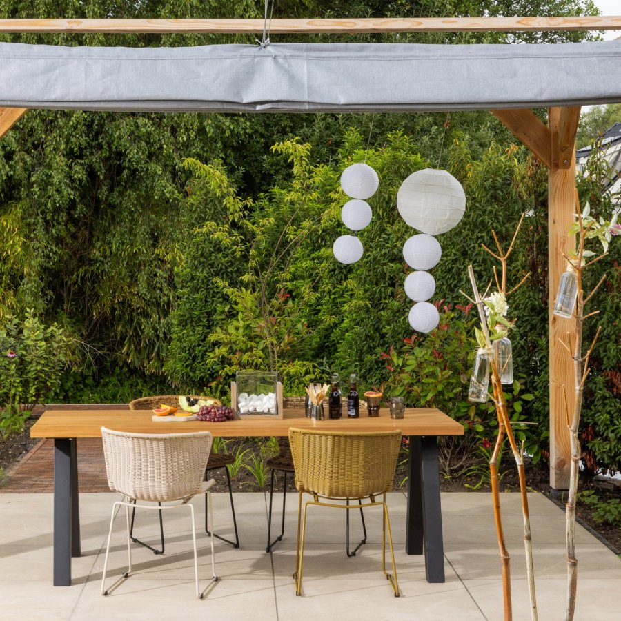 WOOOD Wings hagestol sand - sett med 2