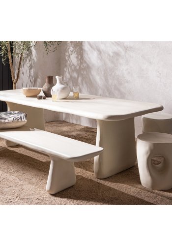 WOOOD Aur tr�dg�rdsbord i f�rst�rkt fiber, naturf�rgad