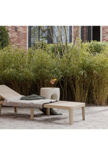 WOOOD Mica hagebord forsterket fiber natur