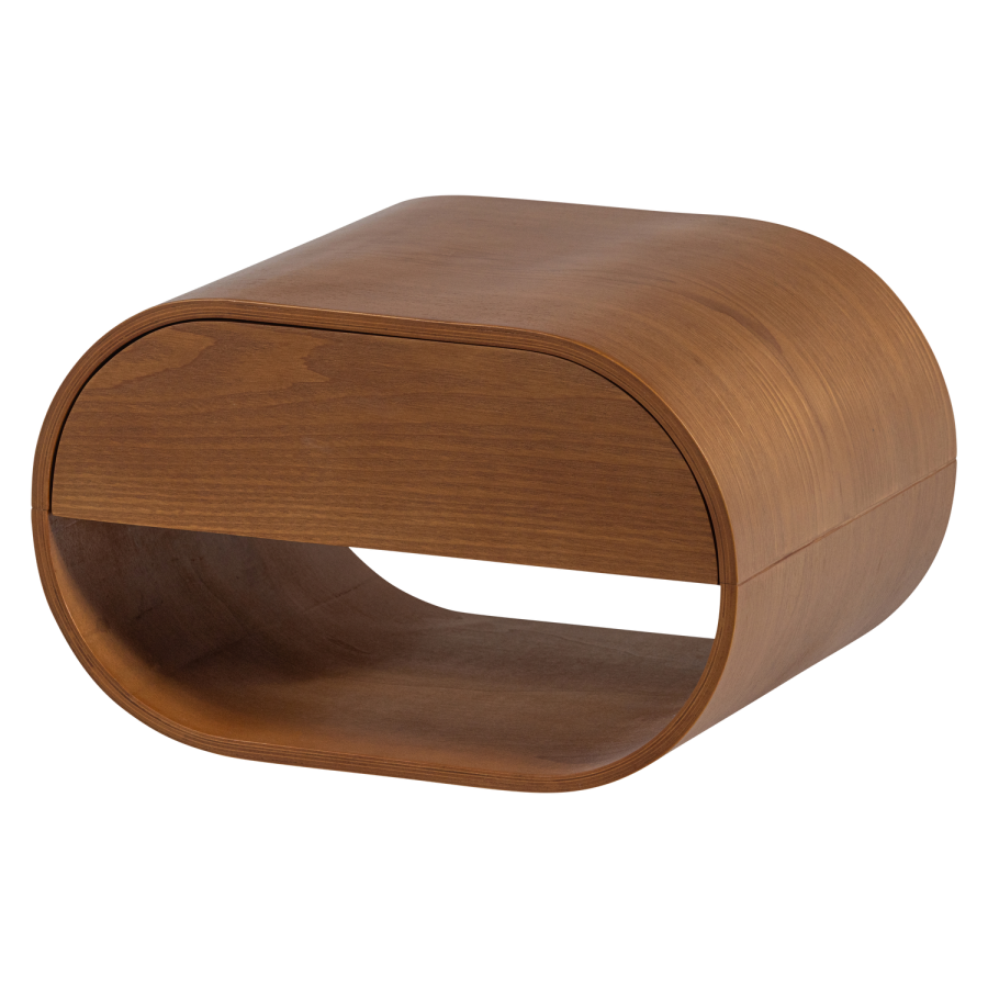 WOOOD Momo Hengende Kommode/Nattbord Tre Brun [Fsc]