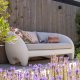 WOOOD Viale Garden 2-seters loungesofa i forsterket fiber, naturfarget