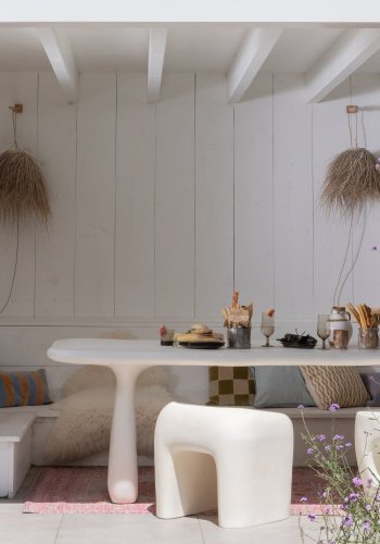 WOOOD Nivo tr�dg�rdspall soffa f�rst�rkt fiber natur