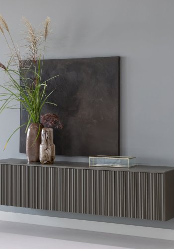 WOOOD Nova TV-sk�p 200 cm furu tryffelbrun [Fsc]