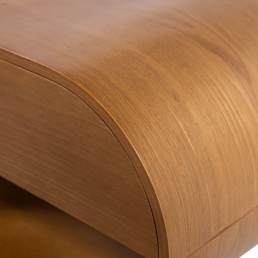 WOOOD Momo Hengende Kommode/Nattbord Tre Brun [Fsc]