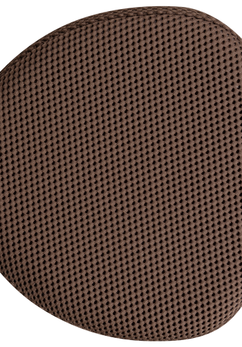 WOOOD PUUK POUF NETT ESPRESSO 38x40x40CM