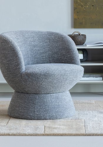 WOOOD Shuffle svingstol gr�melert