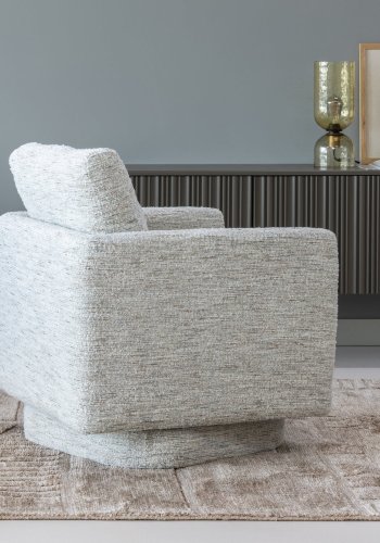 WOOOD Oska dreibar lenestol Naturmelert