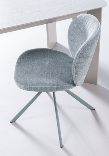 WOOOD Femke Matstol Chenille Bl�