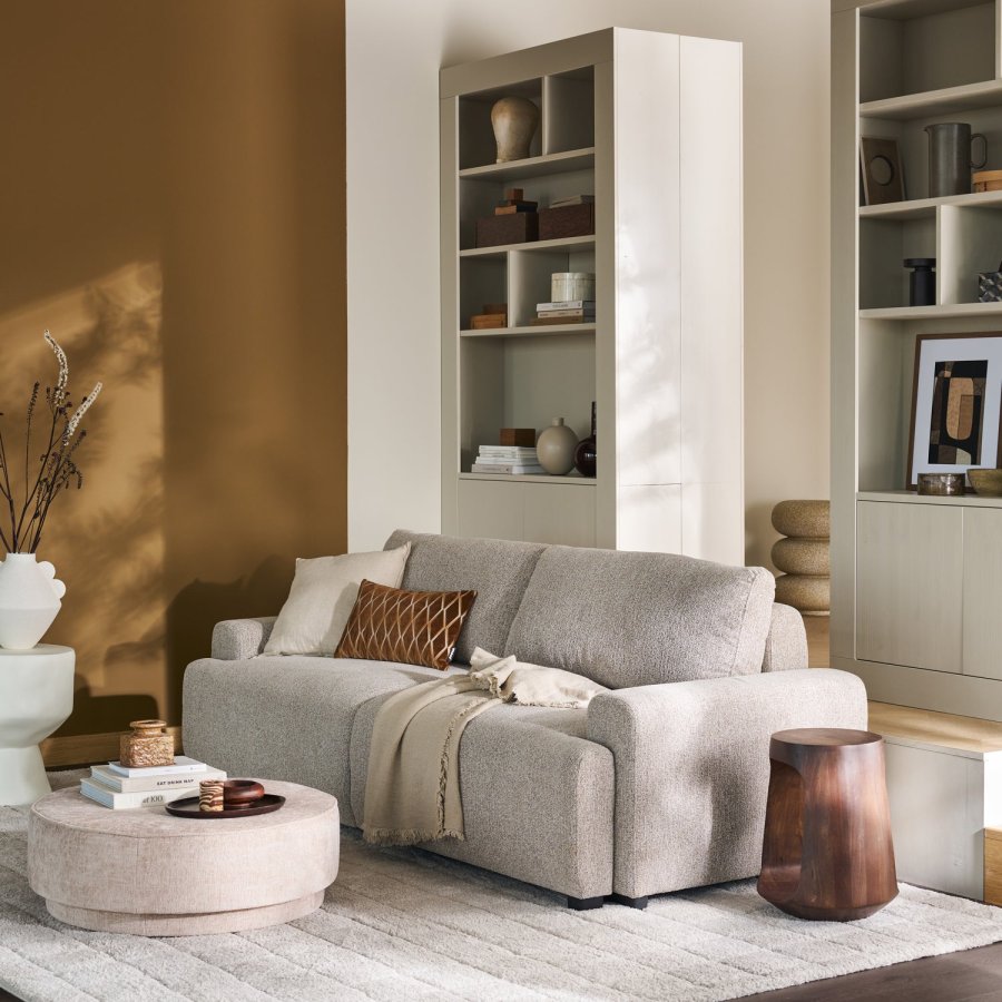 vtwonen Natt & Dag 3-manns sovesofa Naturmelert