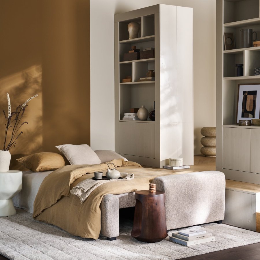 vtwonen Natt & Dag 3-manns sovesofa Naturmelert