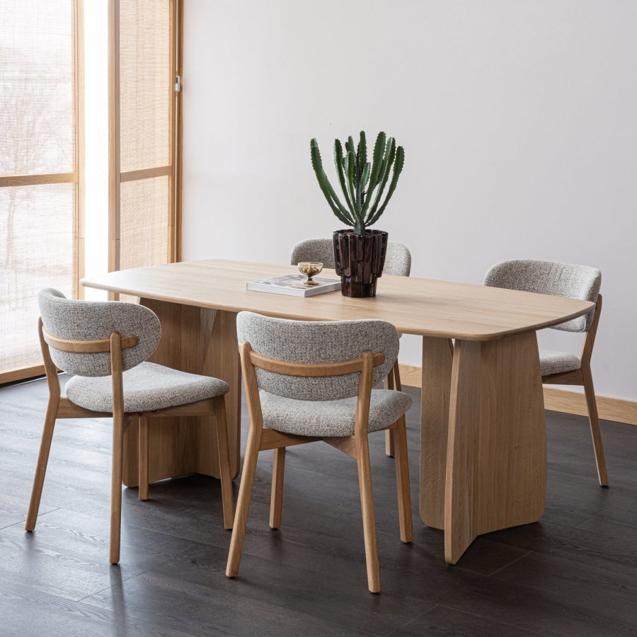 WOOOD Udar lenestol naturlig med treramme naturlig