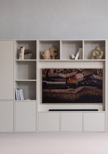 WOOOD Meggy TV-sk�p 160 cm furuf�rgad [Fsc]