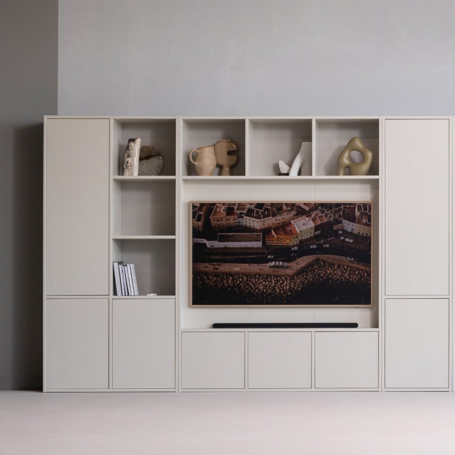 WOOOD Meggy TV-skap 160 cm furufiber [Fsc]