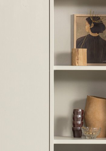 WOOOD Valerie Vase Aluminium Sand