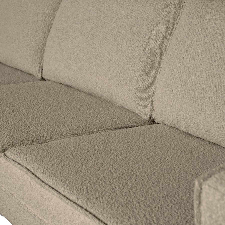 WOOOD Rodeo Sofa 3-seter Boucl&eacute; Beige