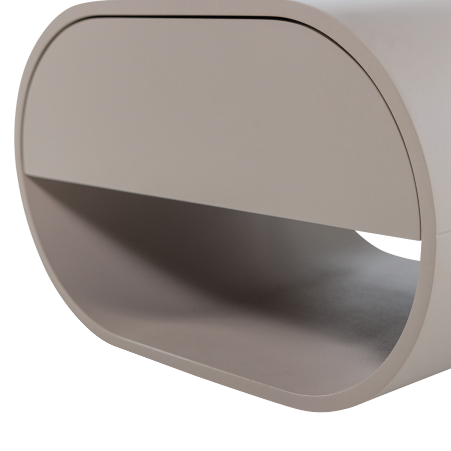 WOOOD Momo Hengende Kommode/Nattbord Tre Sand [Fsc]