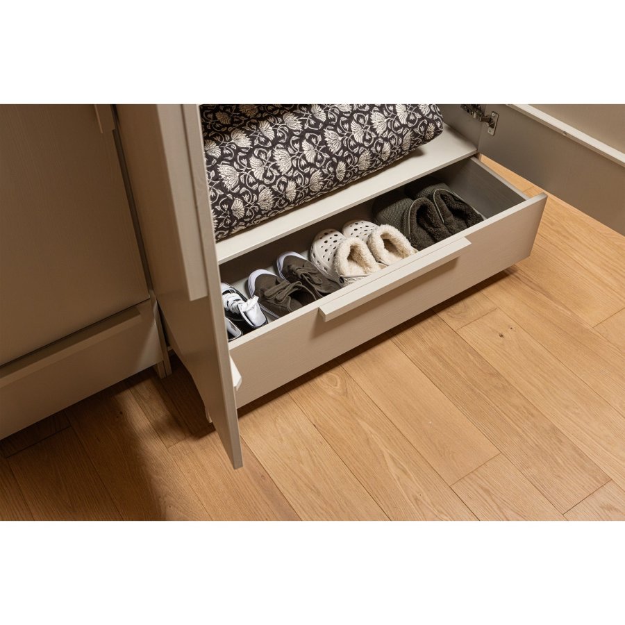 WOOOD Pure garderobe med 2 d�rer i duft av splittfuru [Fsc]