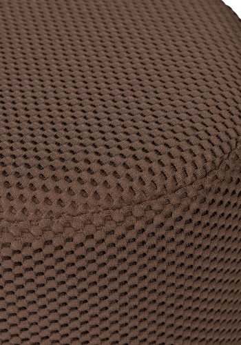 WOOOD PUUK POUF NETT ESPRESSO 38x40x40CM