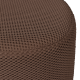 WOOOD PUUK POUF NETT ESPRESSO 38x40x40CM