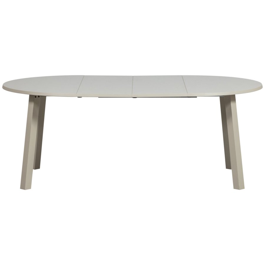 WOOOD Janne spisebord med uttrekk, eik, Dakargrau [Fsc]