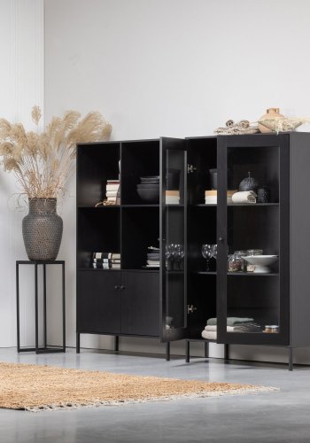 WOOOD Xam Displaymonter Furu Svart [Fsc]