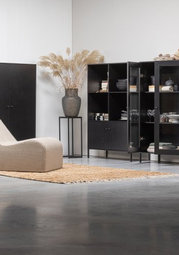 WOOOD Xam utstillingsmontre furu svart [Fsc]