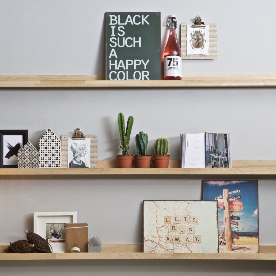 vtwonen Vtwonen Fotoramme Hylle 100 Cm Eik Natur