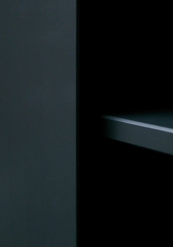 WOOOD Move skyved�rsskap furu matt svart [Fsc]