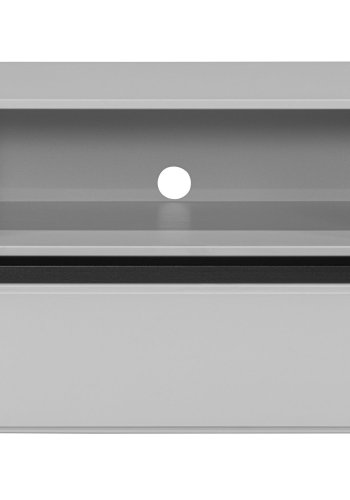 WOOOD Yissa TV-skap med skuff/�pen boks Furu Cloud Grey [Fsc]