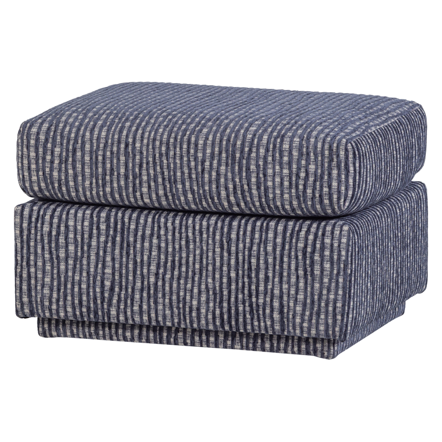 WOOOD Lou Hocker Med Design Gr�/Bl� [Fsc]