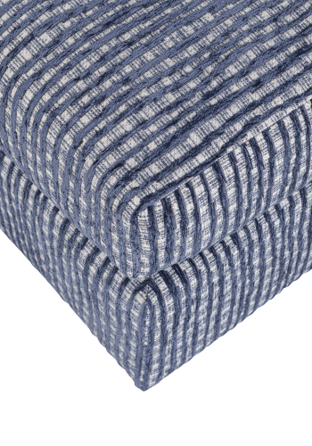 WOOOD Lou Hocker Med Design Gr�/Bl� [Fsc]