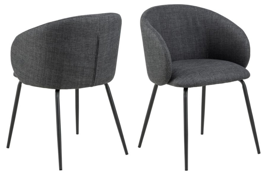ACT NORDIC Eleanor matstol med armst�d