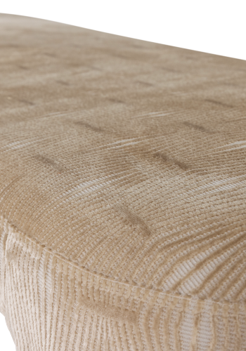 WOOOD Jacob polstret benk stripete design naturlig [Fsc]