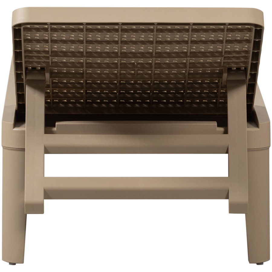 WOOOD JJinte solseng, justerbar 4 pos. - sand polypropylen