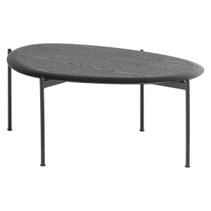 WOOOD Kota salongbord 36x92x68 cm Mdf/fin�r svart