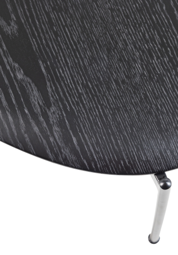 WOOOD Kota salongbord 36x92x68 cm Mdf/fin&eacute;r svart