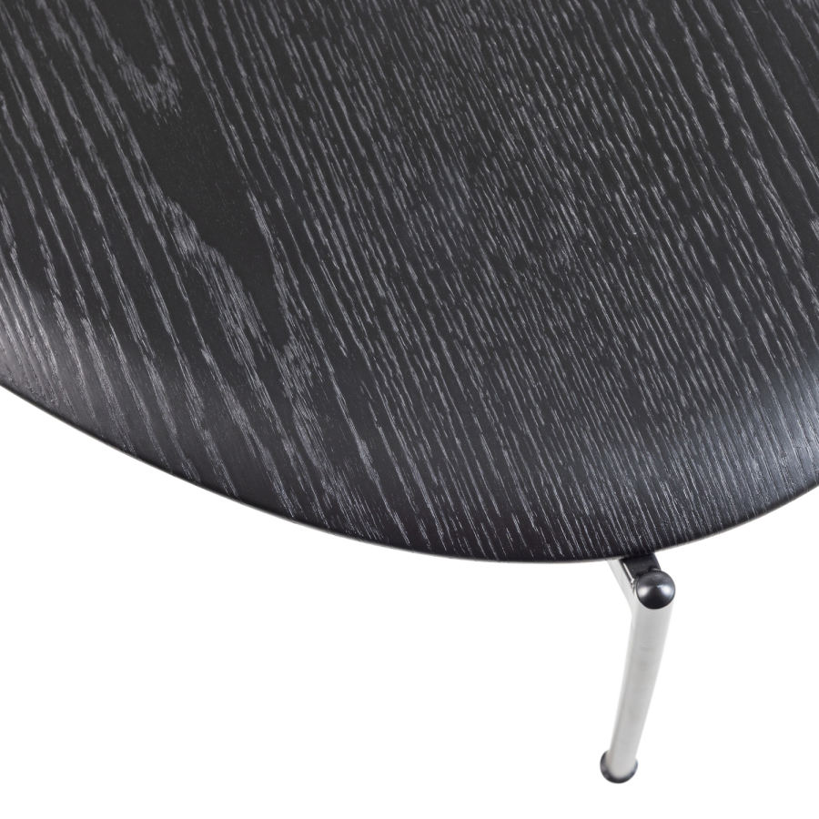 WOOOD Kota salongbord 36x92x68 cm Mdf/fin&eacute;r svart