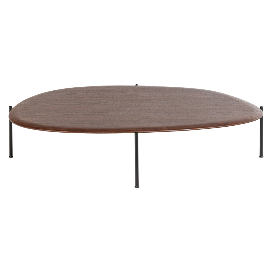 WOOOD Kota salongbord 26x121x79 cm Mdf/fin&eacute;r brun